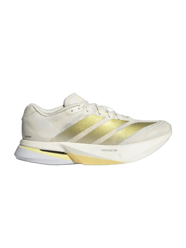 Кроссовки Wmns Adizero Boston 13 'Chalk White Gold Metallic' — изображение 1 из 1