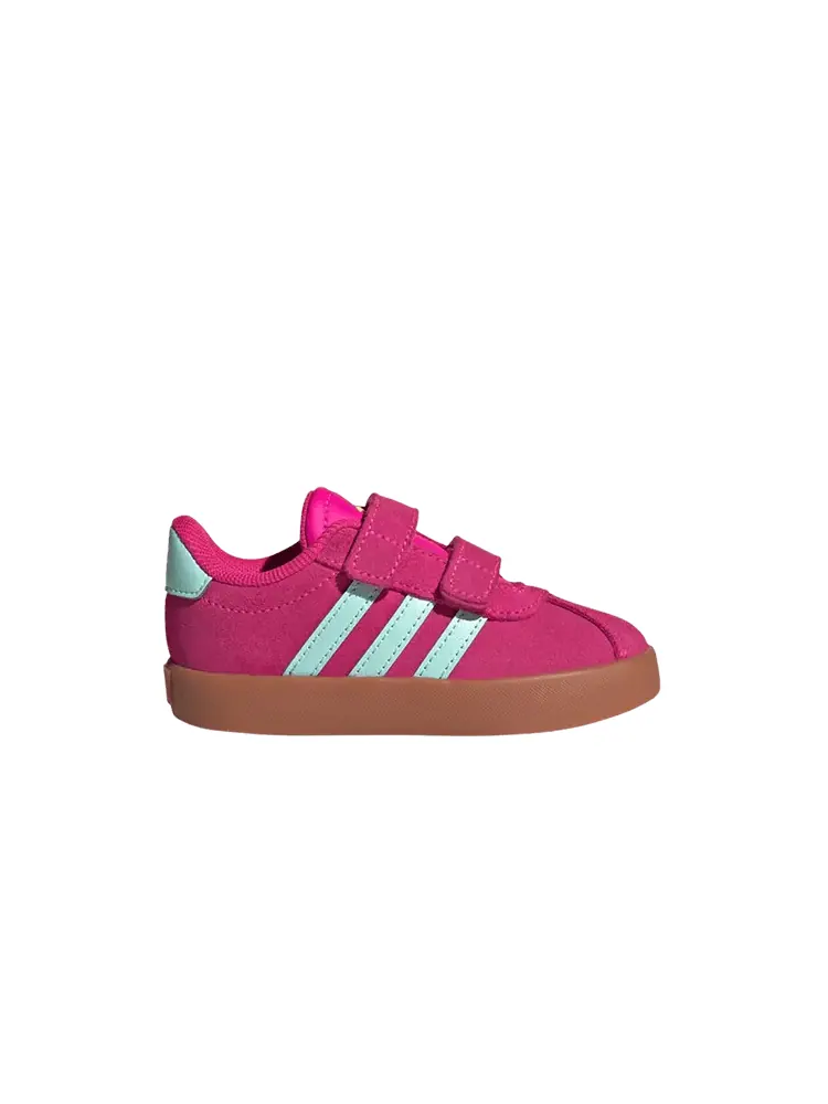 Кроссовки adidas VL Court 3.0 I 'Shock Pink Semi Flash Aqua' — изображение 1 из 1, розовый/голубой