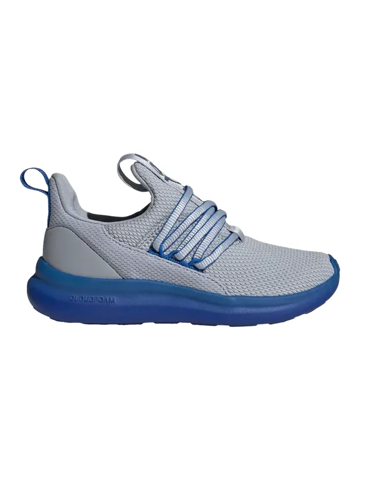 Кроссовки adidas Lite Racer Adapt 7.0 K 'Halo Silver Bright Royal' — изображение 1 из 1, серебристый/яркий/синий