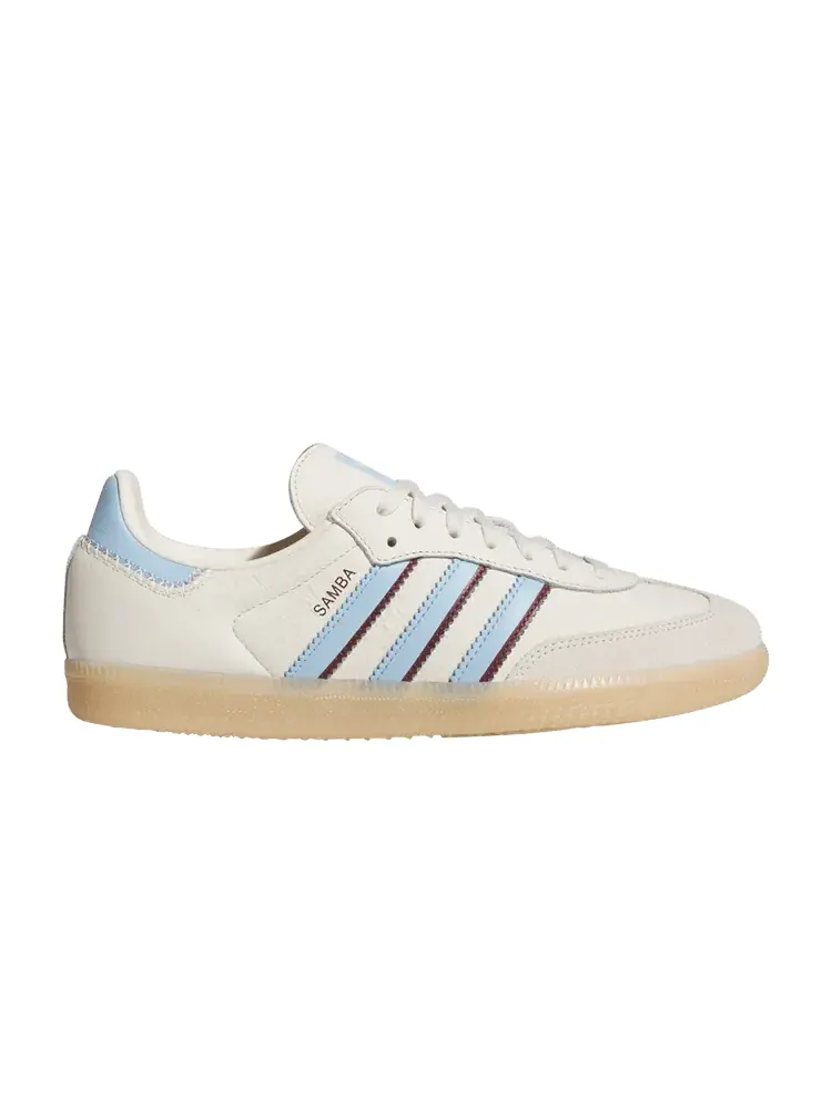 Кроссовки adidas Samba OG 'Chevron Stitch Pack' — изображение 1 из 1, белый/прозрачный/красный