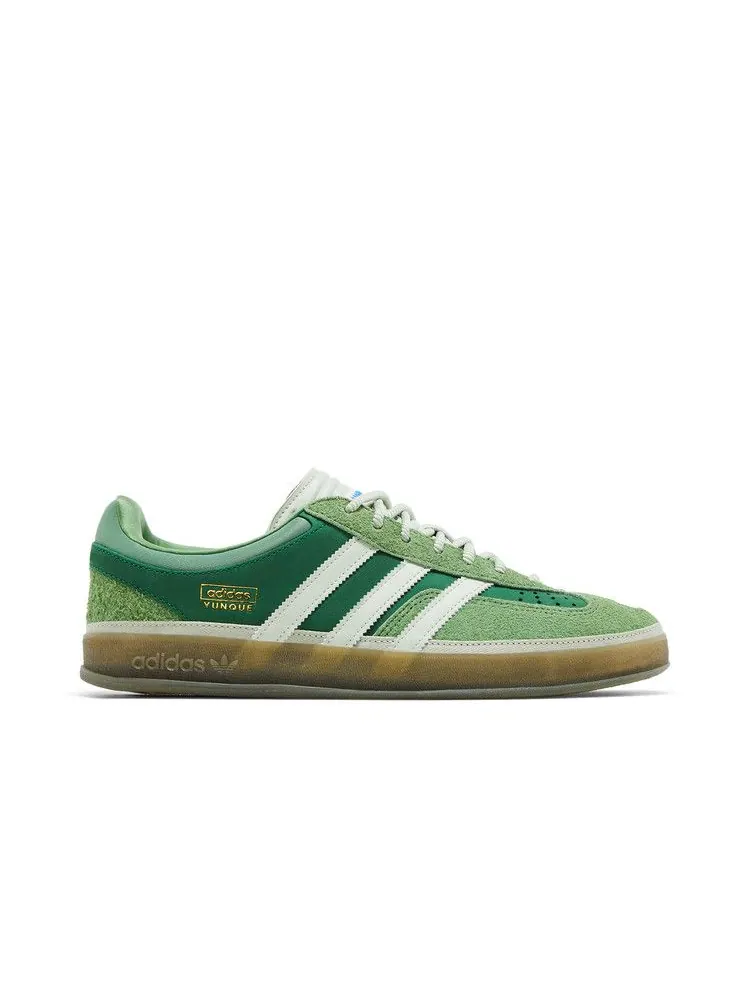 Кроссовки adidas Bad Bunny x Gazelle Indoor 'El Yunque' — изображение 2 из 9, зеленый/зеленый/зеленый