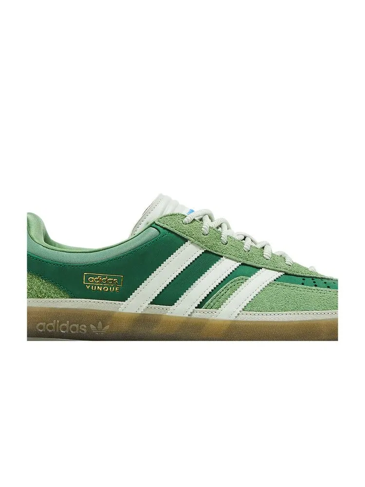 Кроссовки adidas Bad Bunny x Gazelle Indoor 'El Yunque' — изображение 3 из 9, зеленый/зеленый/зеленый