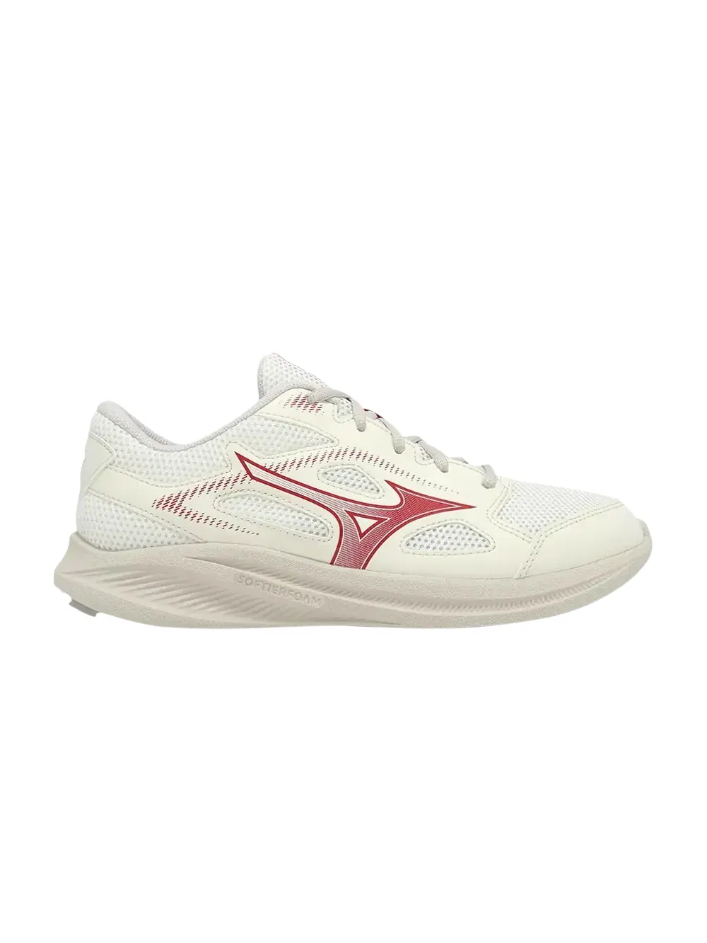 Кроссовки Mizuno Maximizer 27 Wide — изображение 1 из 1, слоновая кость/красный