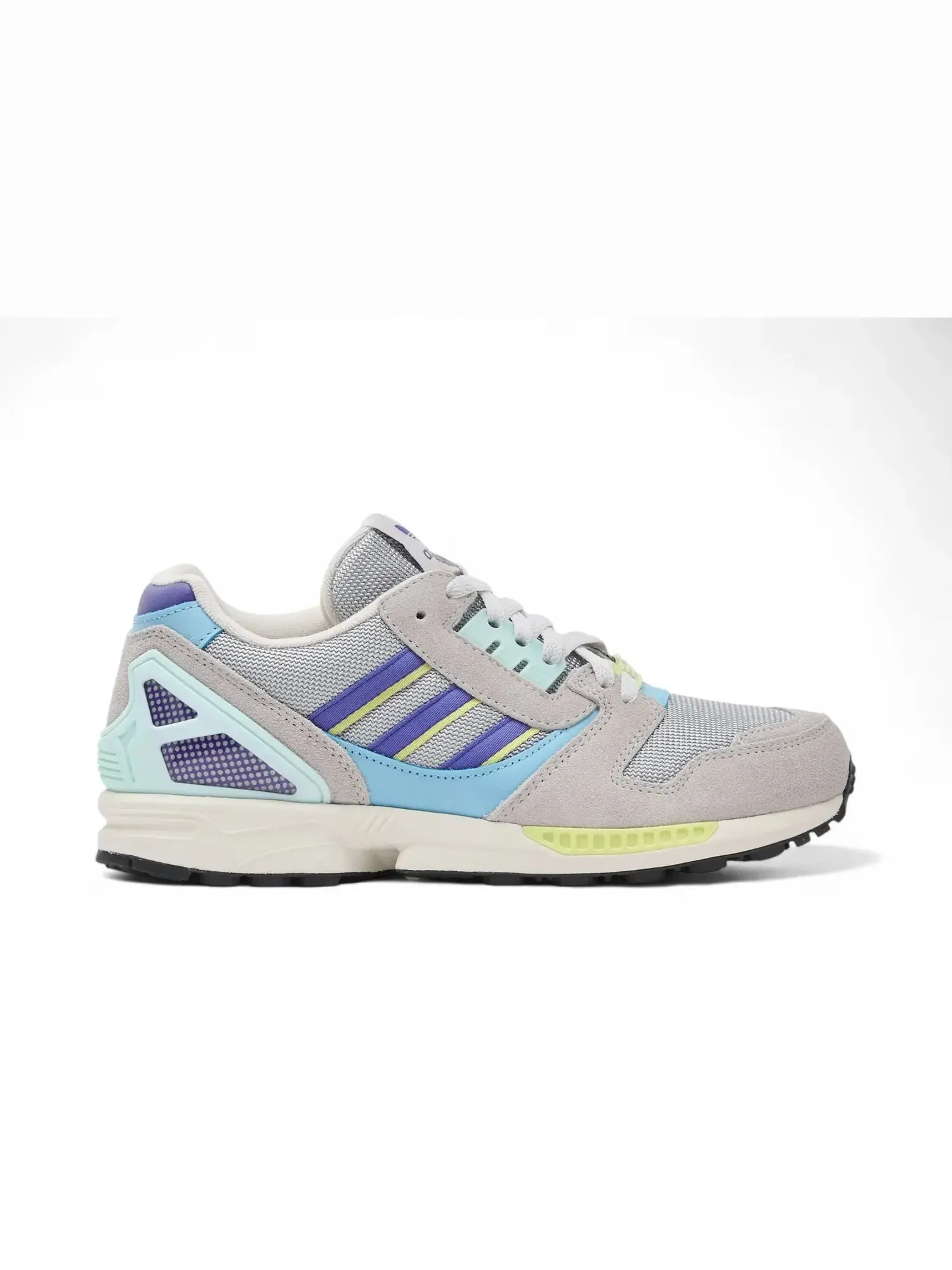 Кроссовки Adidas ZX 8000 — изображение 1 из 1, серый/фиолетовый
