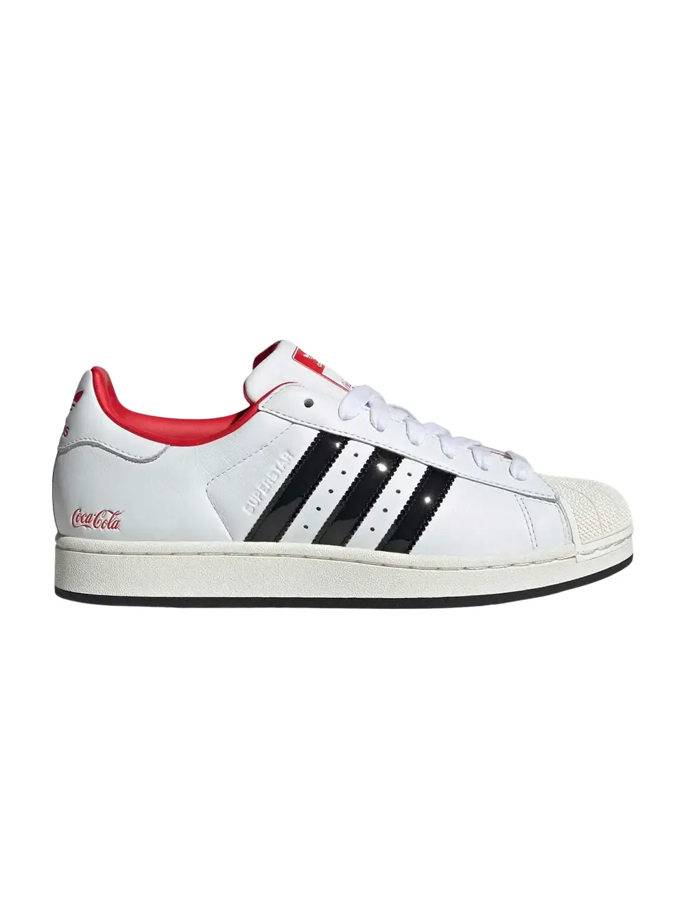 Кроссовки Coca-Cola x Adidas Superstar II — изображение 1 из 1, белый/черный/белый