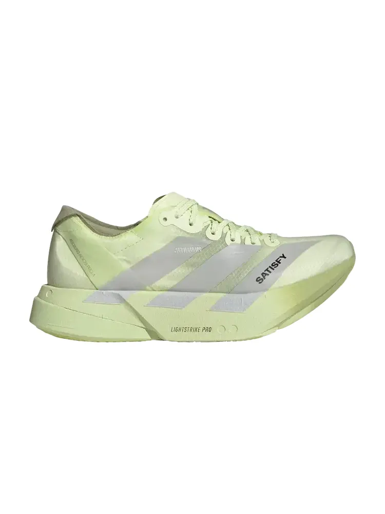 Кроссовки SATISFY x Adidas Adizero Adios Pro 4 — изображение 1 из 1, зеленый
