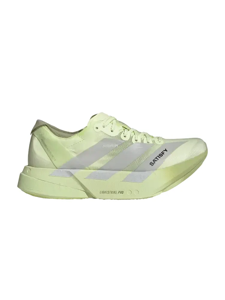 Кроссовки SATISFY x Adidas Wmns Adizero Adios Pro 4 — изображение 1 из 1, зеленый