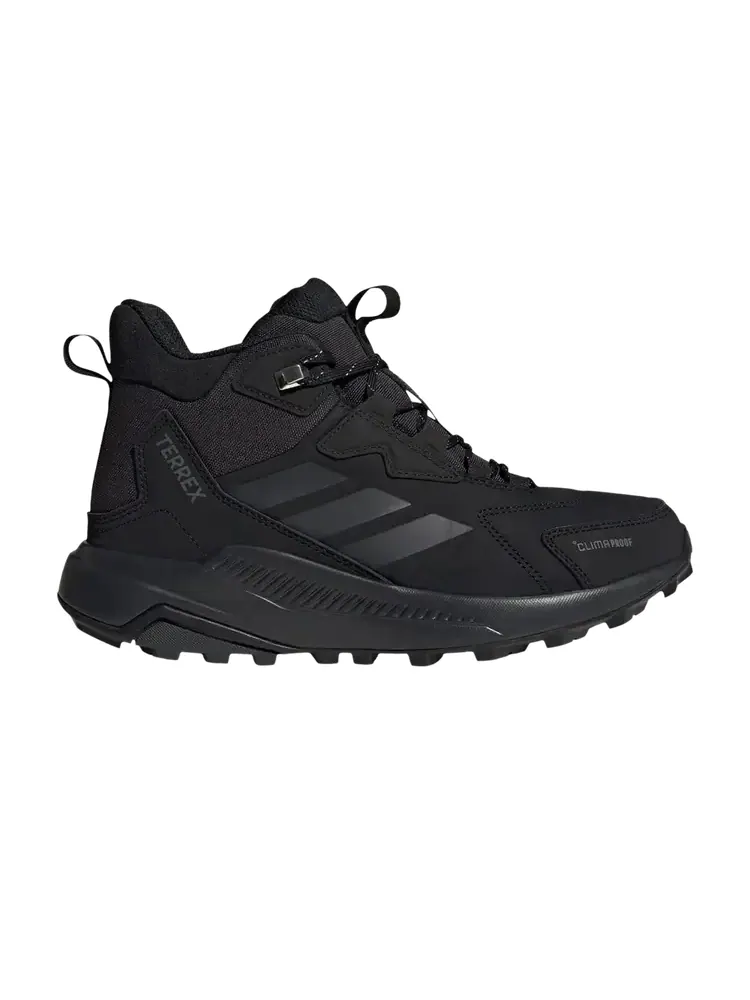 Adidas Wmns Terrex Anylander Leather Mid Climaproof 'Core Black Carbon' — изображение 1 из 1, черный