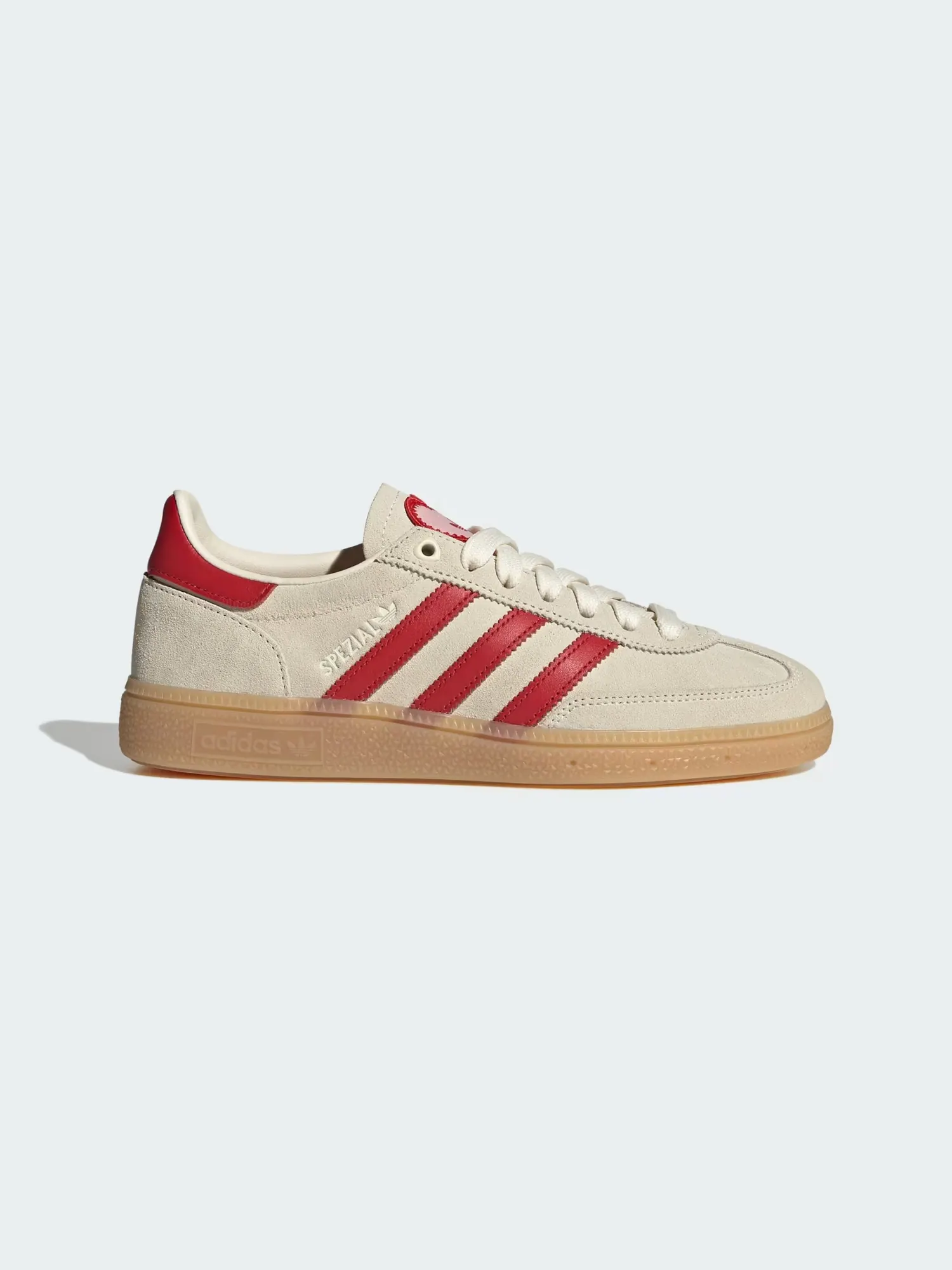 Кроссовки Adidas Handball Spezial KH9044 — изображение 1 из 11, кремовый белый//розовый