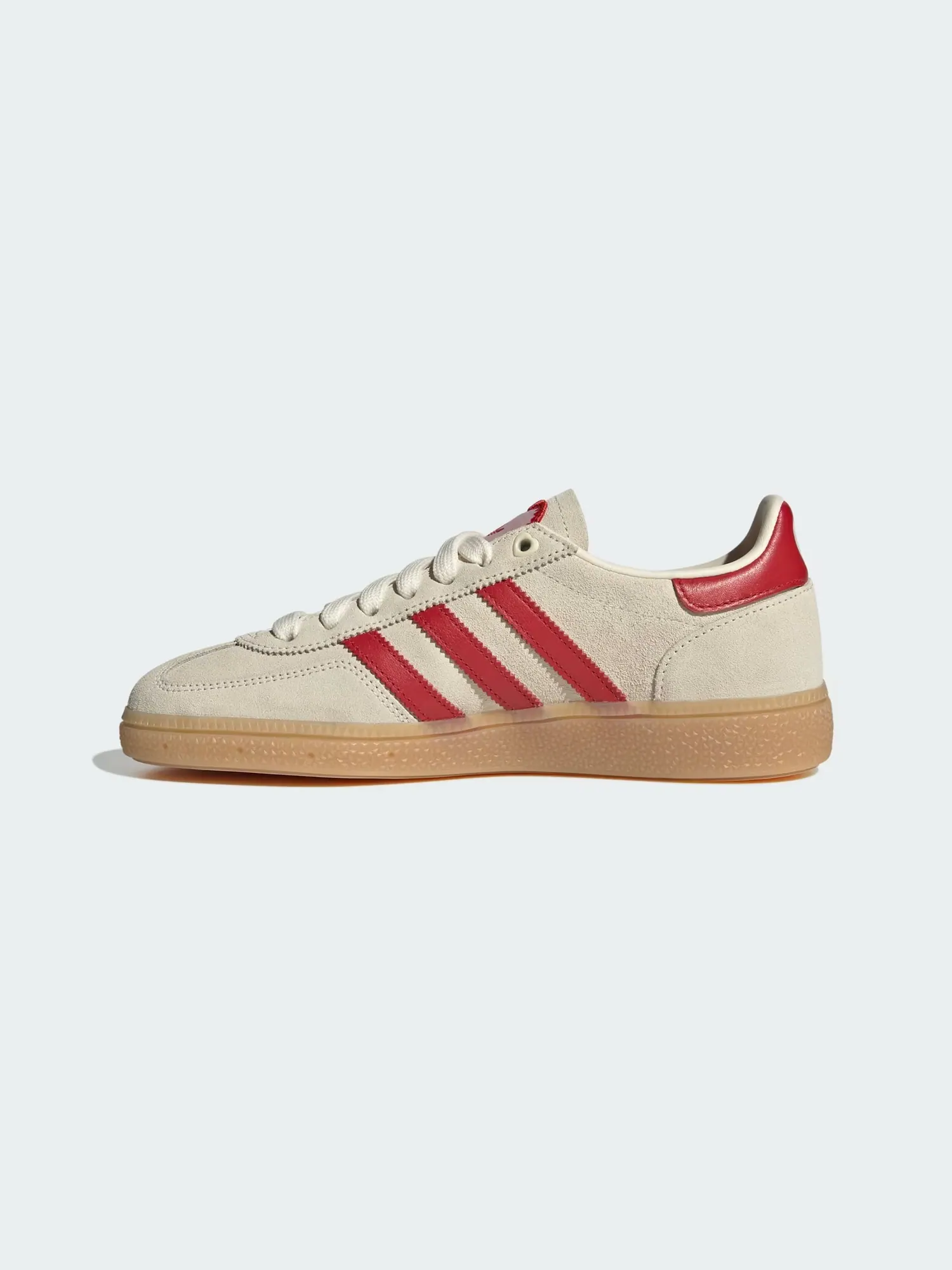 Кроссовки Adidas Handball Spezial KH9044 — изображение 7 из 11, кремовый белый//розовый