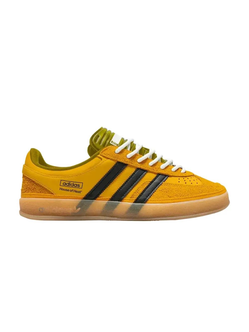 Кроссовки Bad Bunny x Adidas Gazelle Indoor — изображение 1 из 1, золотистый/черный
