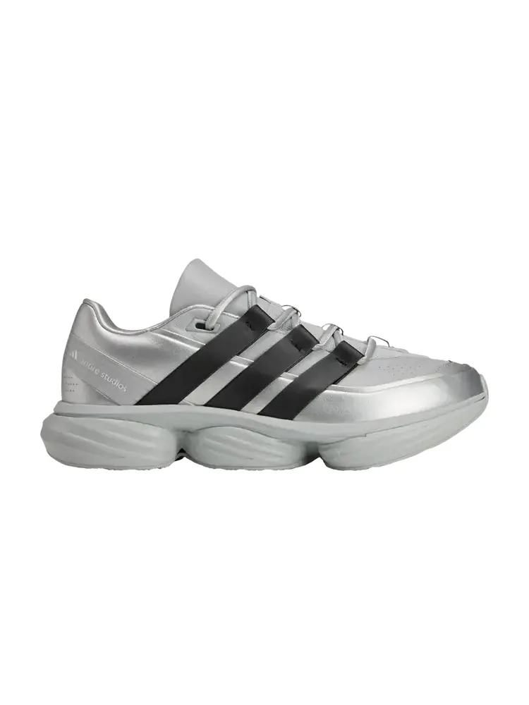 Кроссовки Entire Studios x Adidas Lightblaze POD 'Silver Metallic Black' — изображение 1 из 1, серебряный