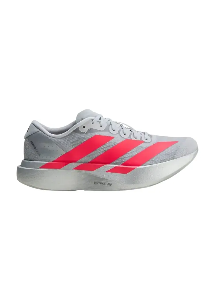 Adidas Wmns Adizero Evo SL 'Silver Metallic Lucid Red Iron Metallic' — изображение 1 из 1, серебряный