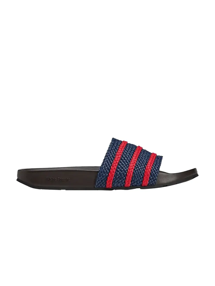 Кроссовки Wales Bonner x adidas Adilette Slide 'Night Indigo Scarlet' — изображение 1 из 1, синий