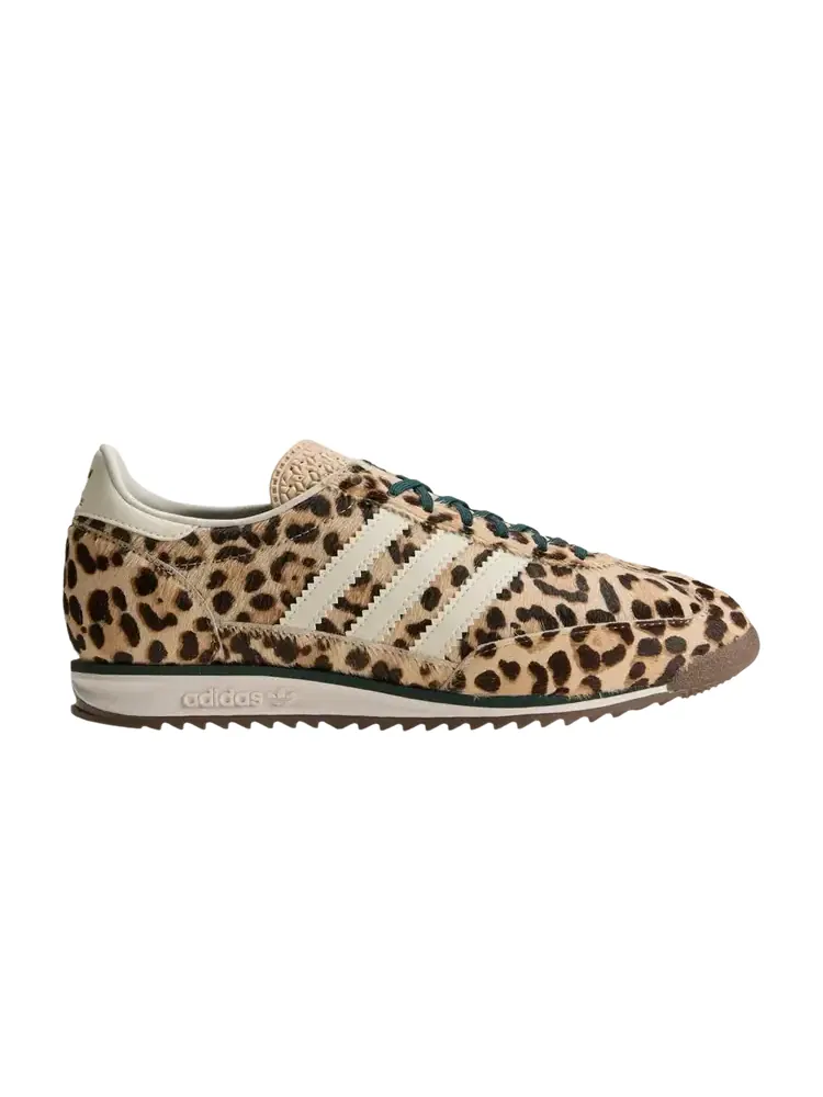 Кроссовки Adidas Wmns SL 72 OG с леопардовым принтом — изображение 1 из 1, бежевый