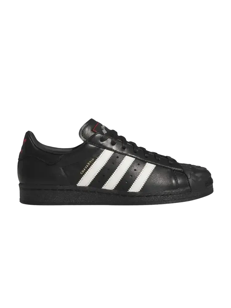 Кроссовки Willy Chavarria x Adidas Superstar 'Core Black Off White' — изображение 1 из 1, черный