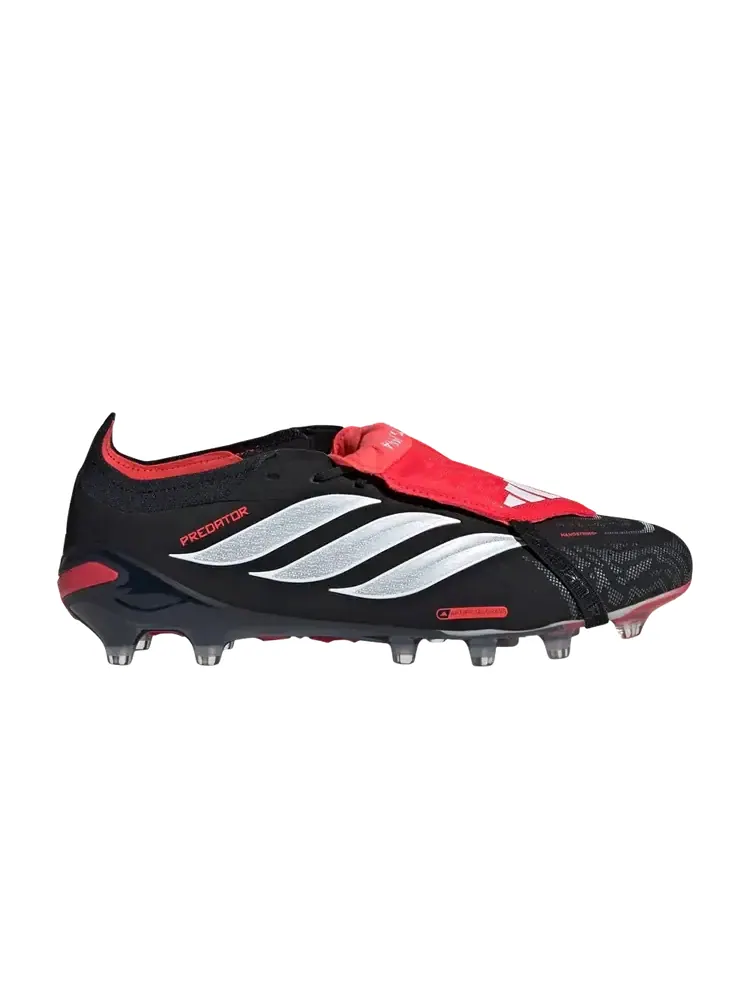 Adidas Predator Elite Fold-Over Tongue AG 'Core Black Cloud White Lucid Red' — изображение 1 из 1, черный