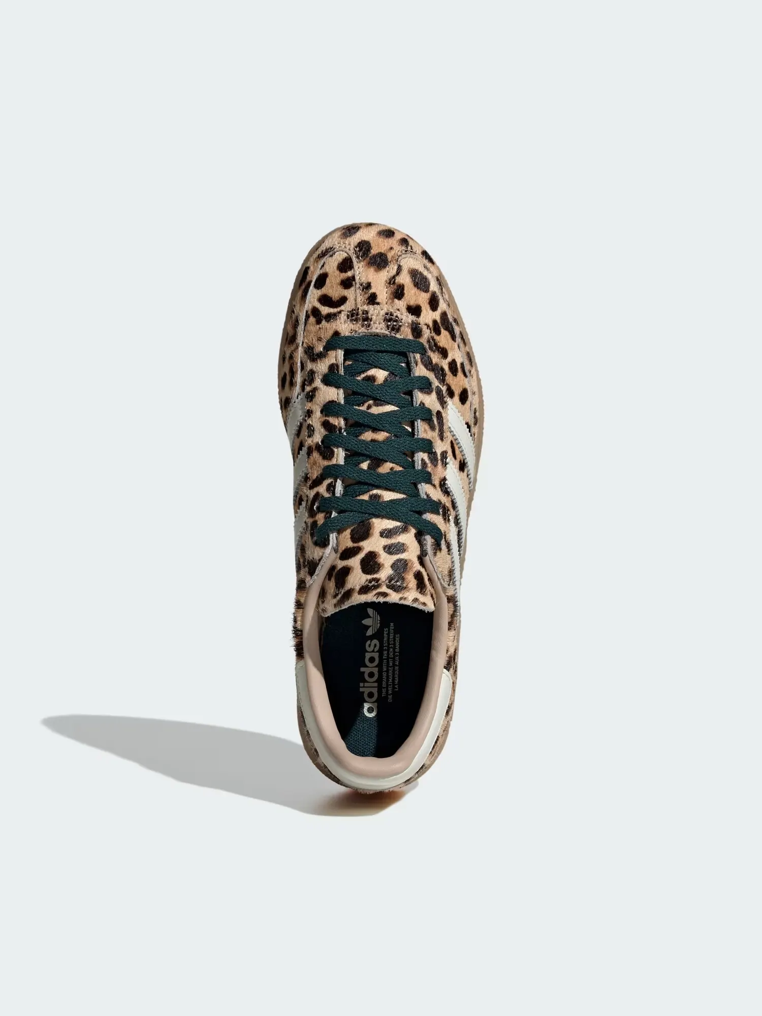 Adidas Leopard Print Handball Spezial KI6678 — изображение 2 из 10, бежевый/слоновая кость