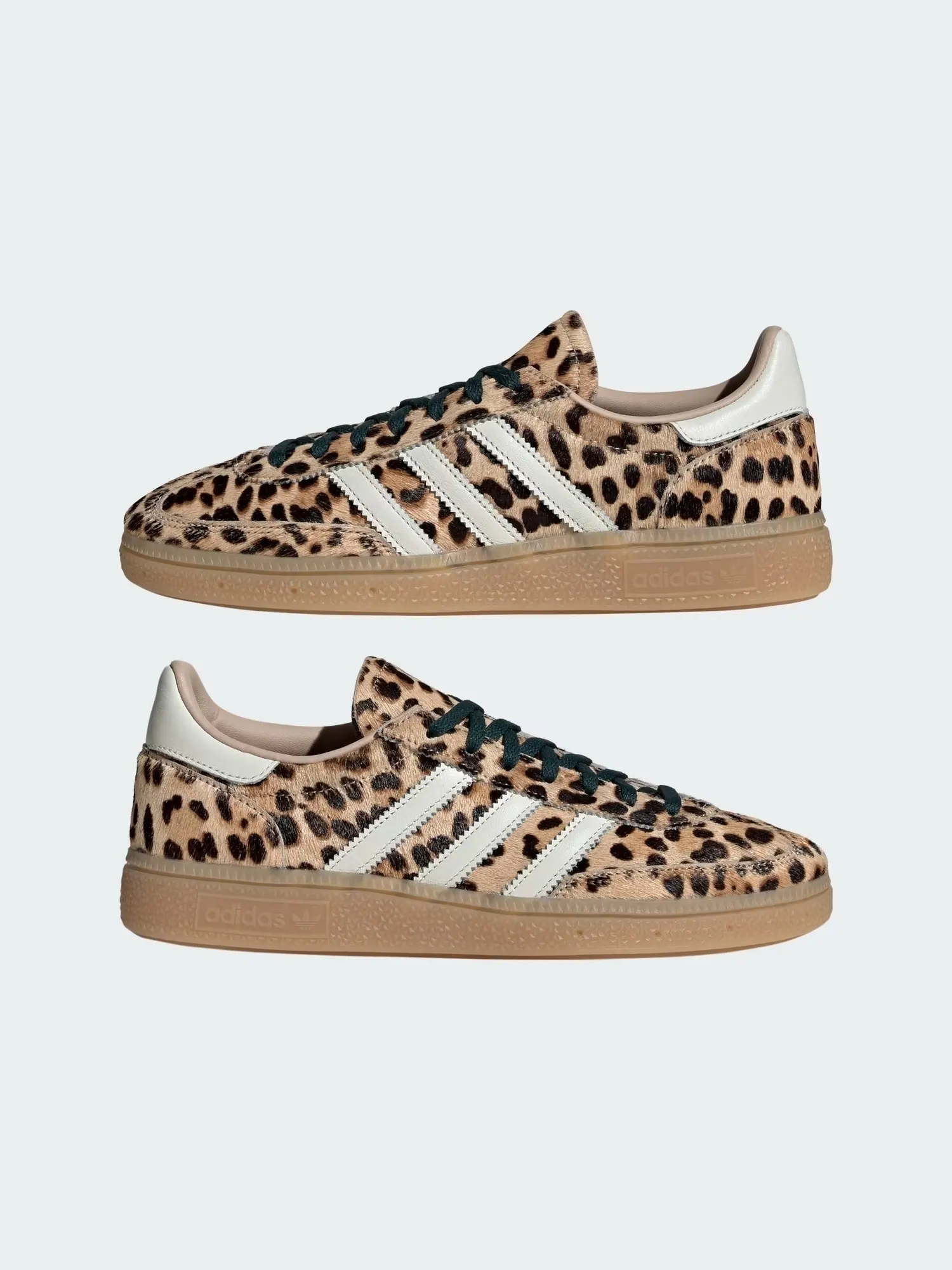 Adidas Leopard Print Handball Spezial KI6678 — изображение 7 из 10, бежевый/слоновая кость