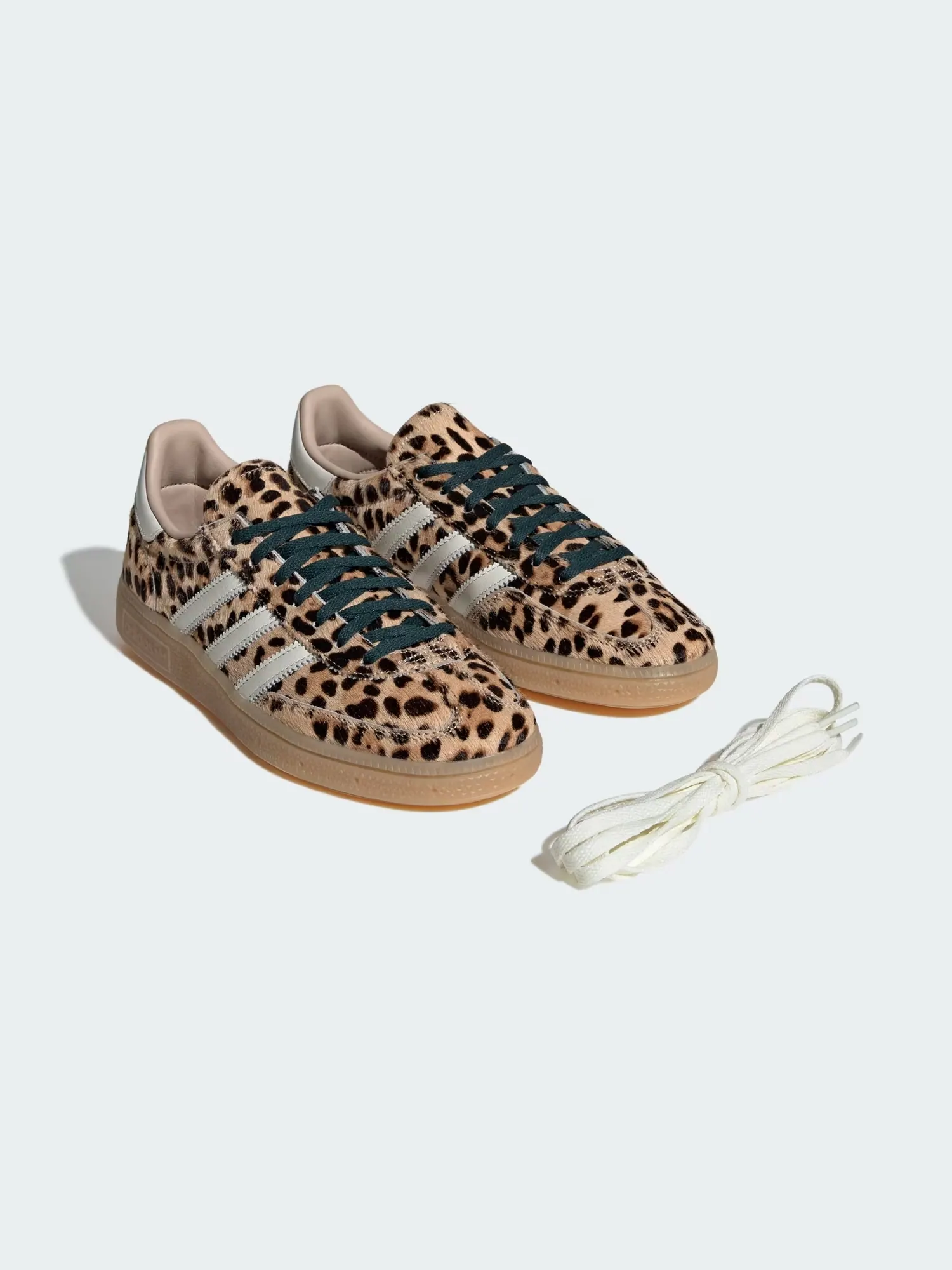 Adidas Leopard Print Handball Spezial KI6678 — изображение 8 из 10, бежевый/слоновая кость