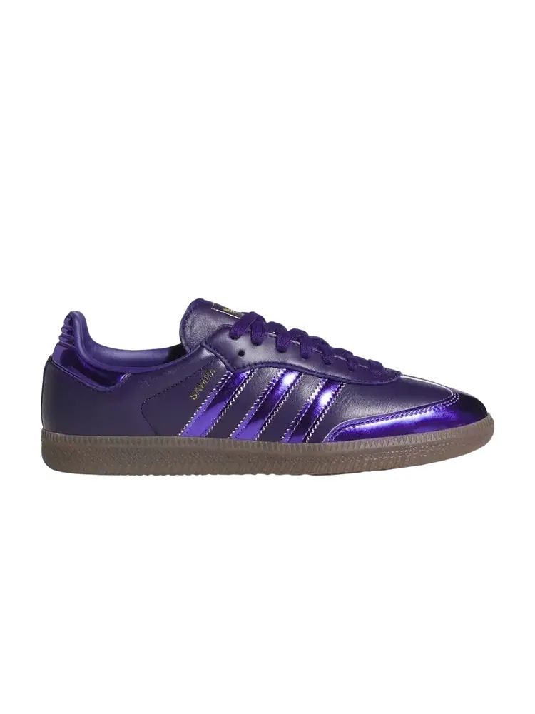 Кроссовки Adidas Wmns Samba OG — изображение 1 из 1, фиолетовый золотистый