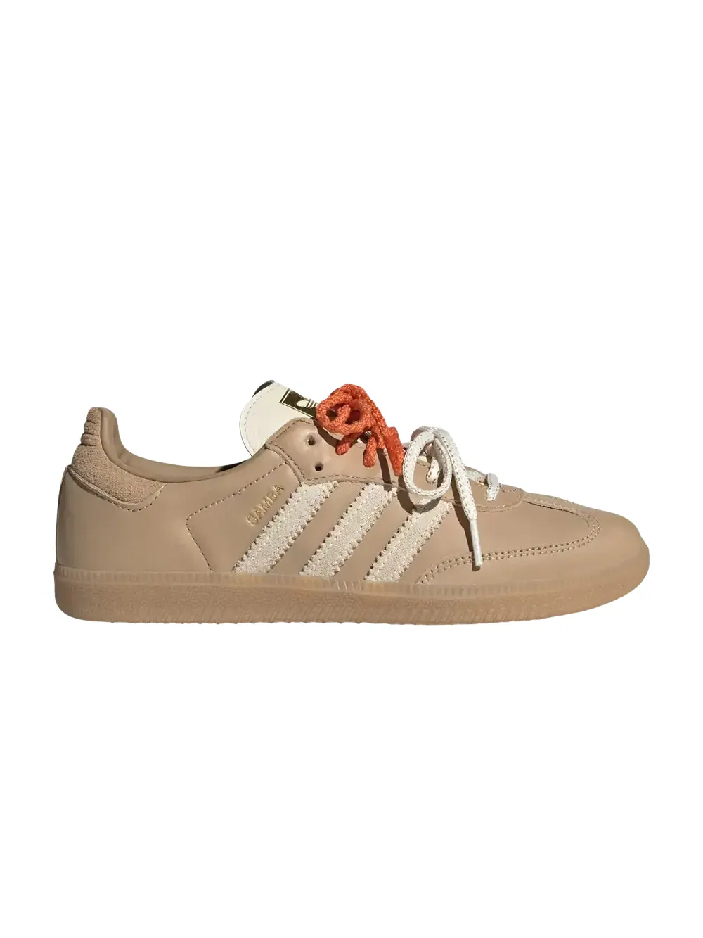 Кроссовки Adidas Wmns Samba — изображение 1 из 1, бежевый/кремовый белый