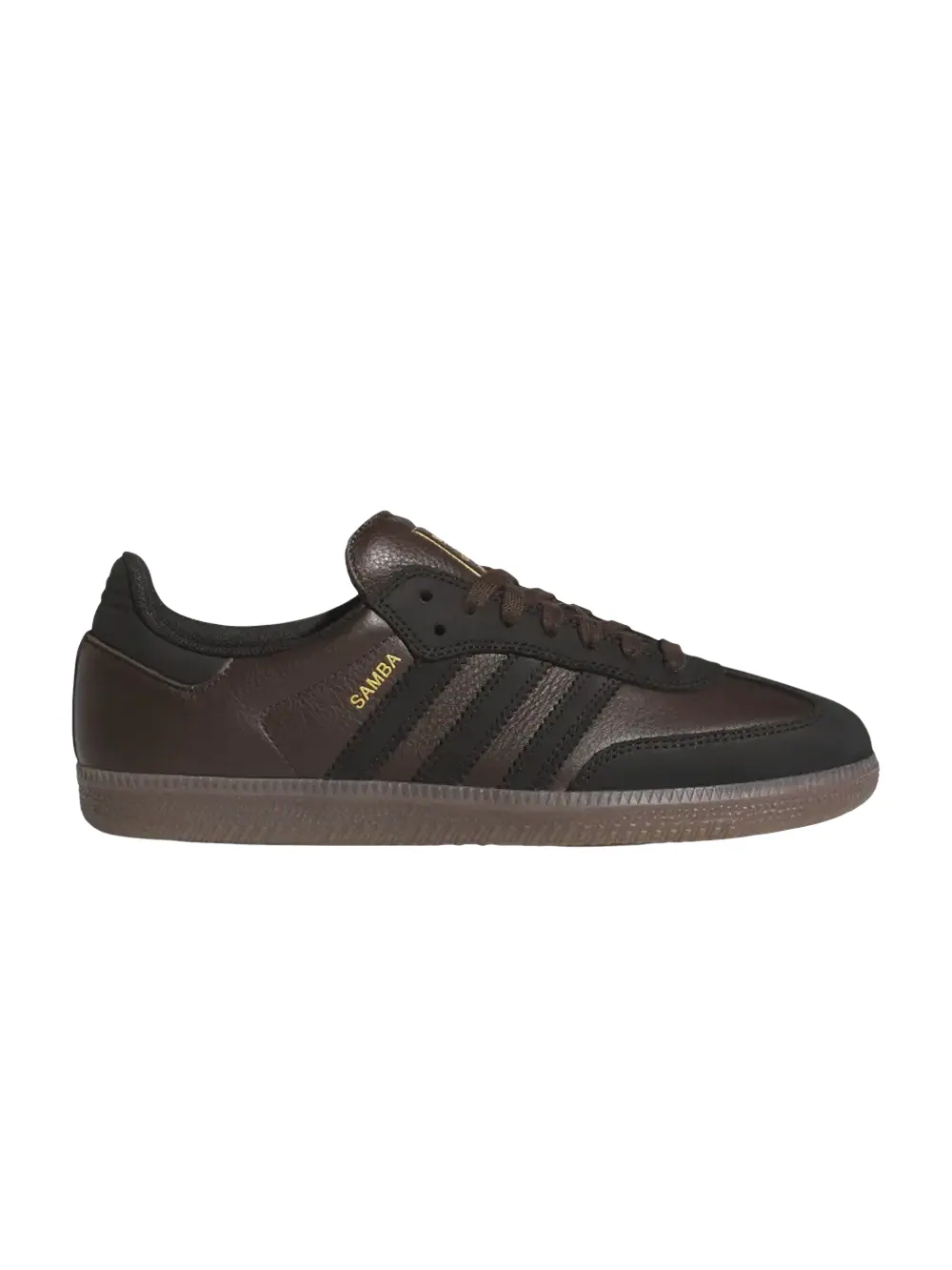 Кроссовки Adidas Samba ADV — изображение 1 из 1, темный коричневый/черный