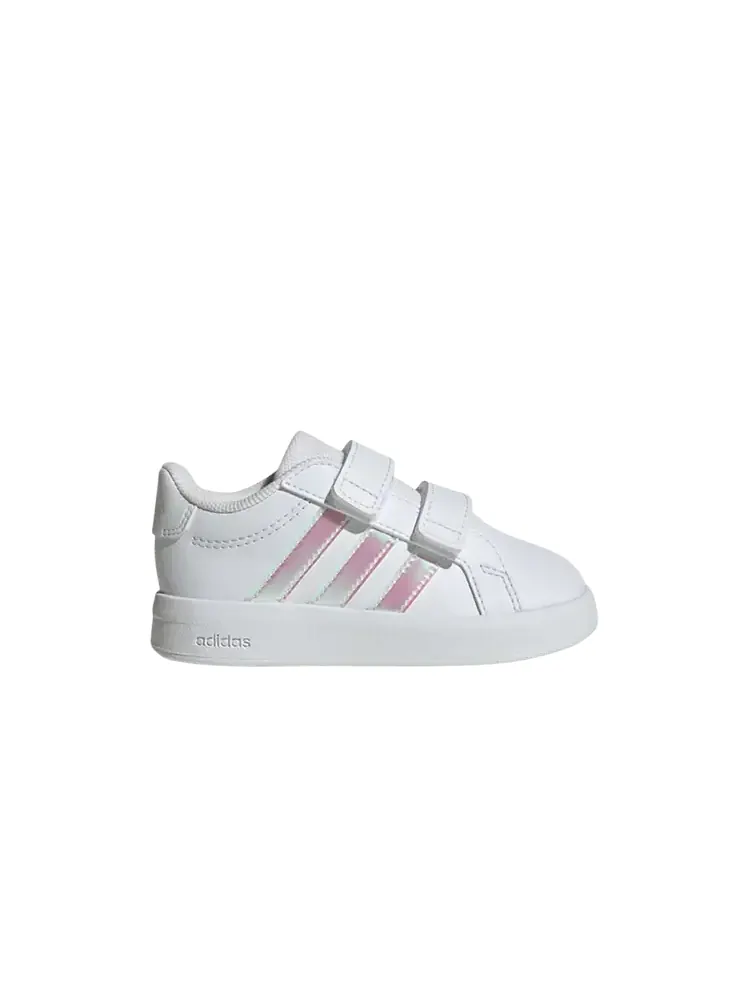 Детские кроссовки Adidas Grand Court 3.0 'Cloud White Iridescent' — изображение 1 из 1, белый
