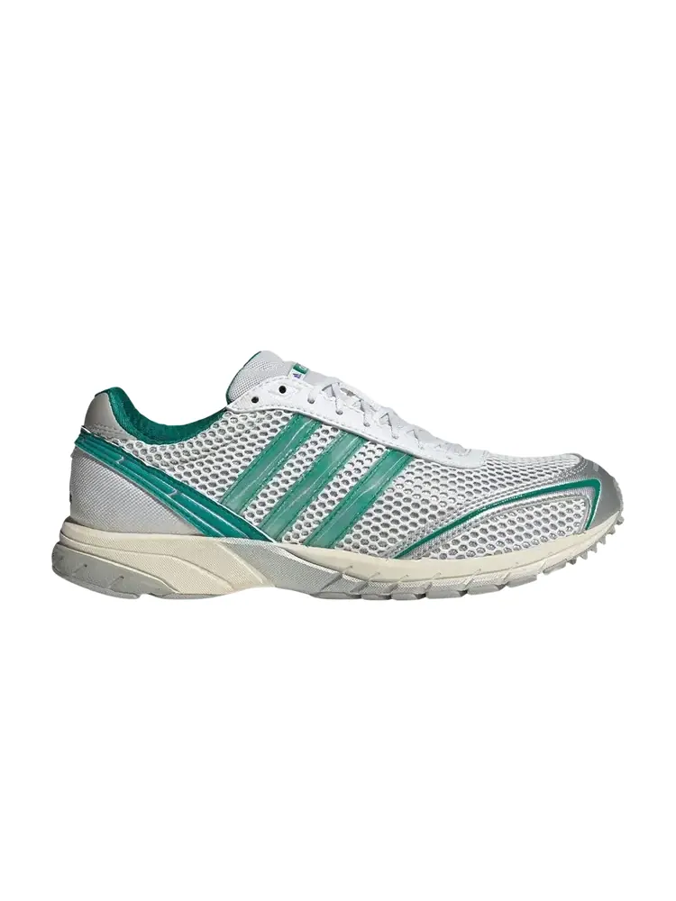 Adidas Wmns Adizero Adios OG 'Silver Metallic Core Black Power Green' — изображение 1 из 1, серебряный