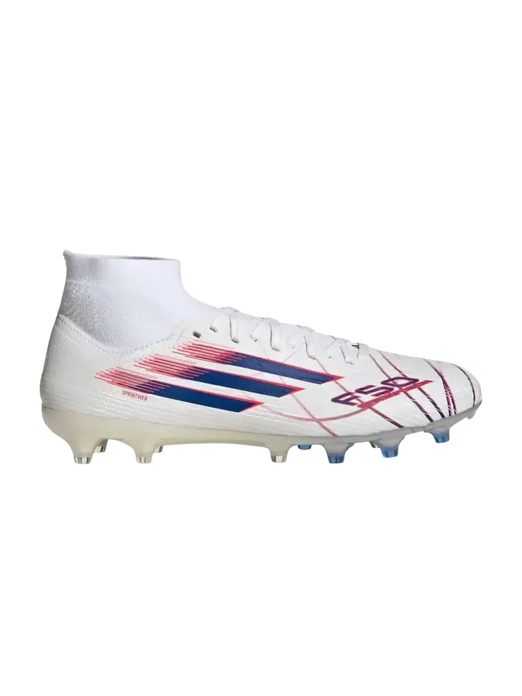 Adidas Wmns F50 Sparkfusion Pro Mid FG AG 'Cloud White Royal Blue' — изображение 1 из 1, белый
