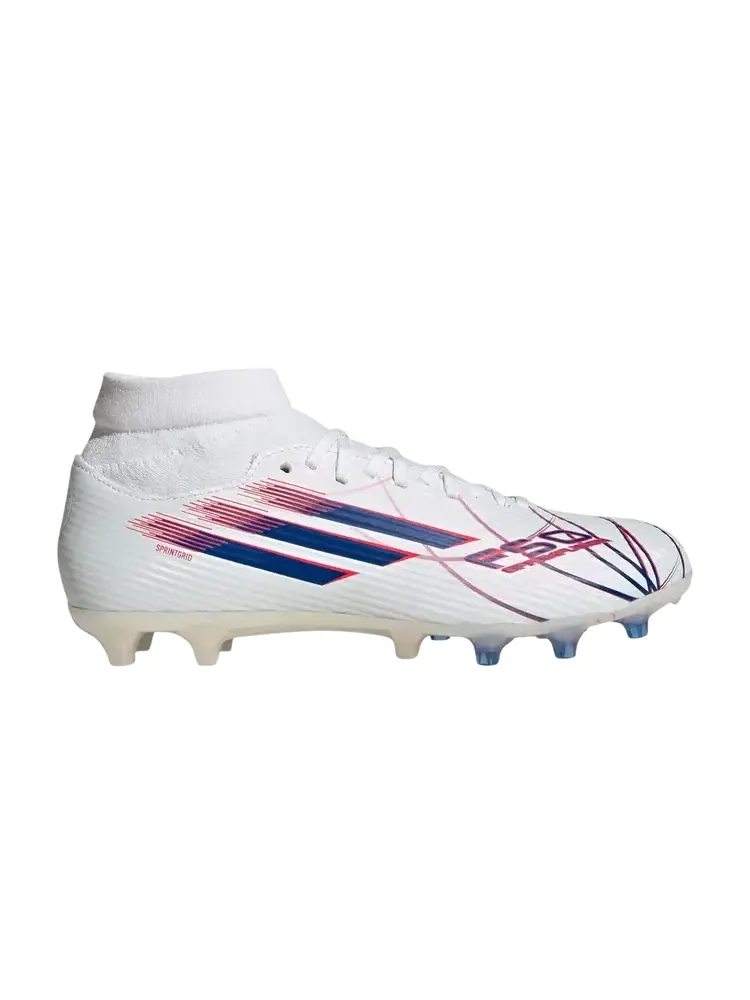 Adidas Wmns F50 Sparkfusion League Mid FG AG 'Cloud White Royal Blue Lucid Red — изображение 1 из 1, белый