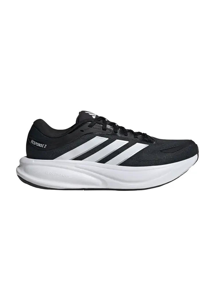 Adidas Response 2 'Core Black Cloud White Matte Silver' — изображение 1 из 1, черный