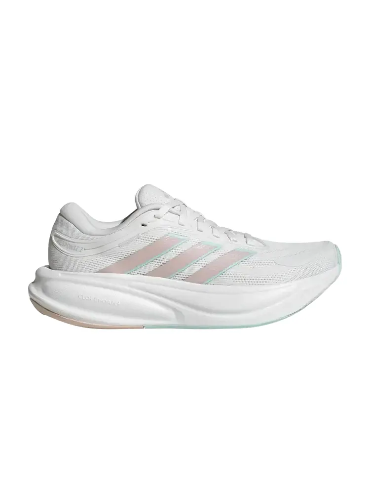 Женские кроссовки Adidas Response 2 'Cloud White Ice Purple Semi Flash Aqua' — изображение 1 из 1, белый
