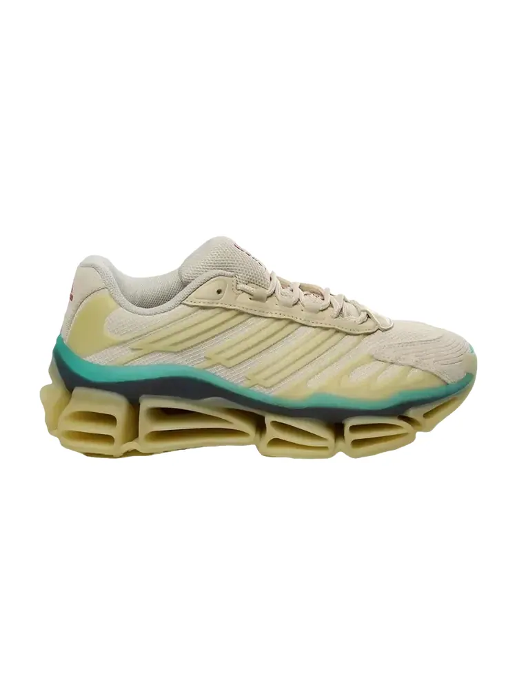 Кроссовки Willy Chavarria x Adidas Megaride AG XL 'Cream White Bright Yellow' — изображение 1 из 1, белый