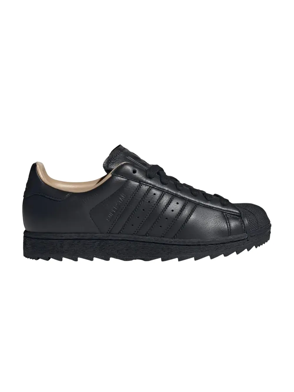 Кроссовки Adidas Superstar II Ripple — изображение 1 из 1, черный/черный