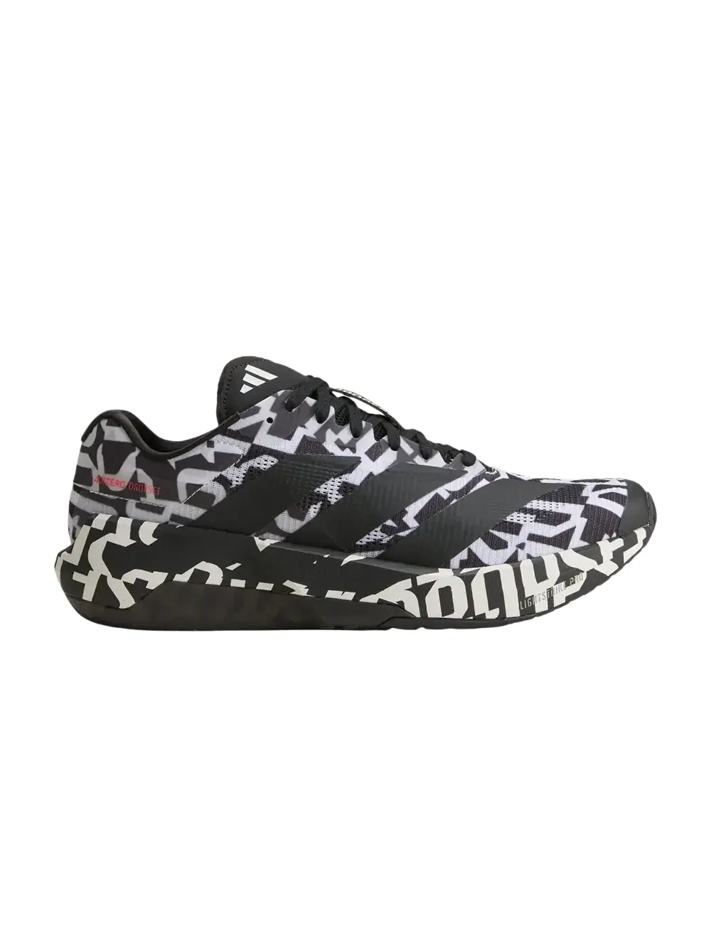 Кроссовки Adidas Adizero Dropset Pro — изображение 1 из 1, белый/черный/красный
