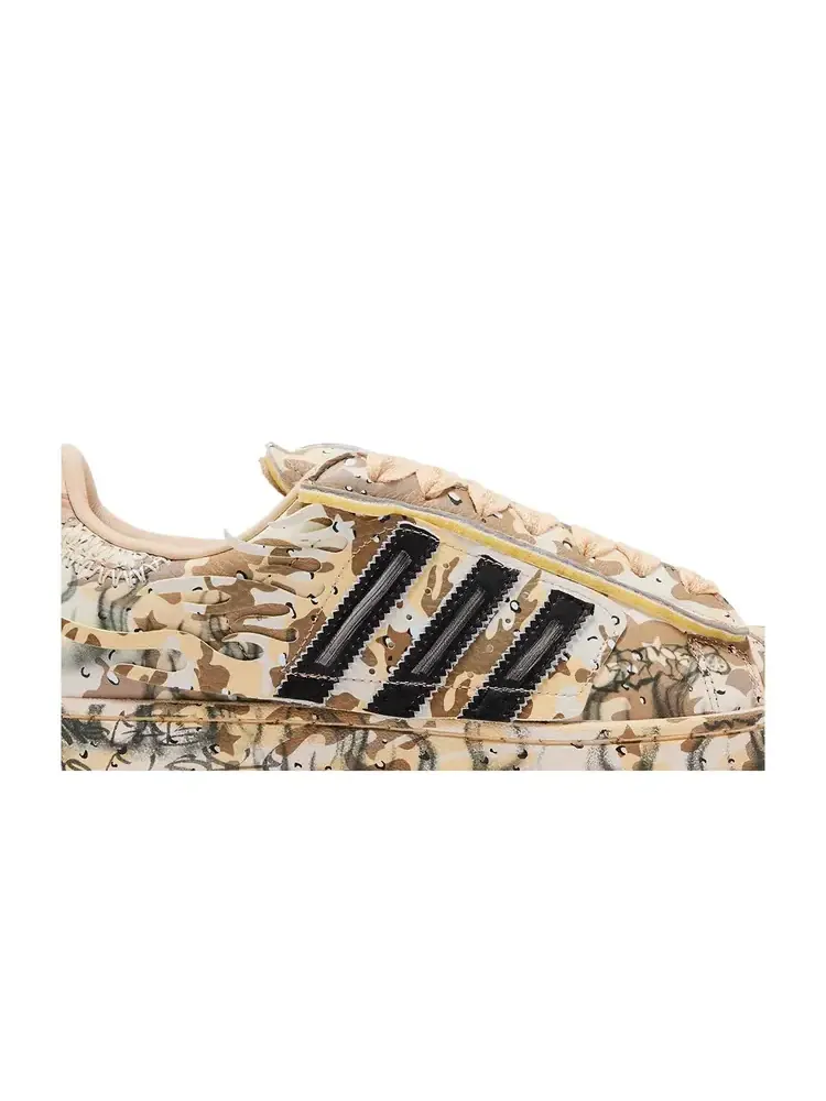 Hellstar x Adidas Superstar, камуфляж «Desert Camo» — изображение 2 из 8, белый