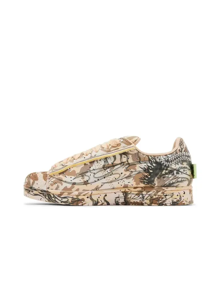 Hellstar x Adidas Superstar, камуфляж «Desert Camo» — изображение 3 из 8, белый