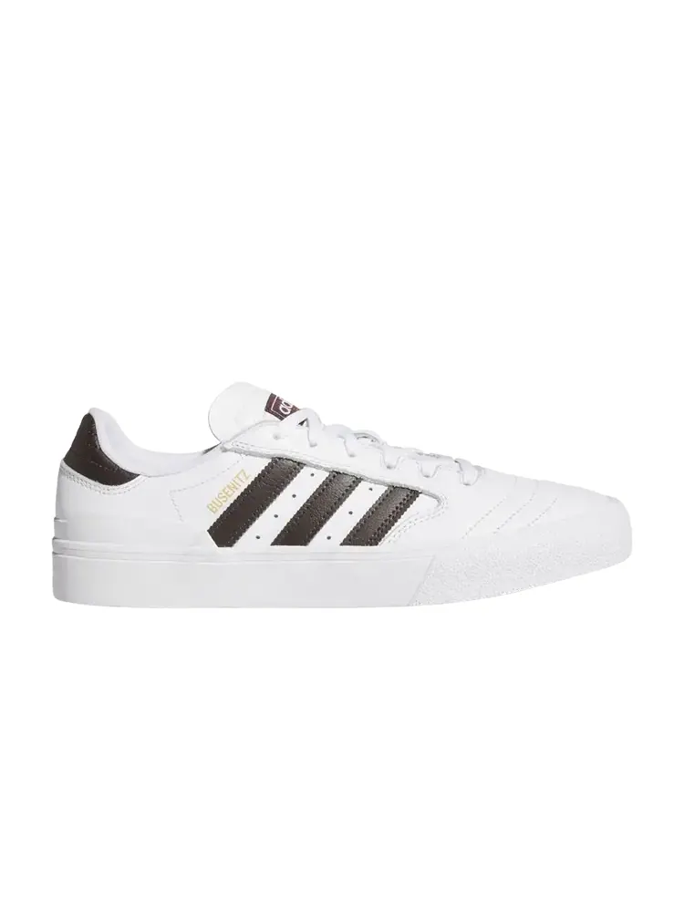 Кроссовки Adidas Busenitz Vulc 2 Cloud White Aurora Coffee Gold Metallic — изображение 1 из 1, белый