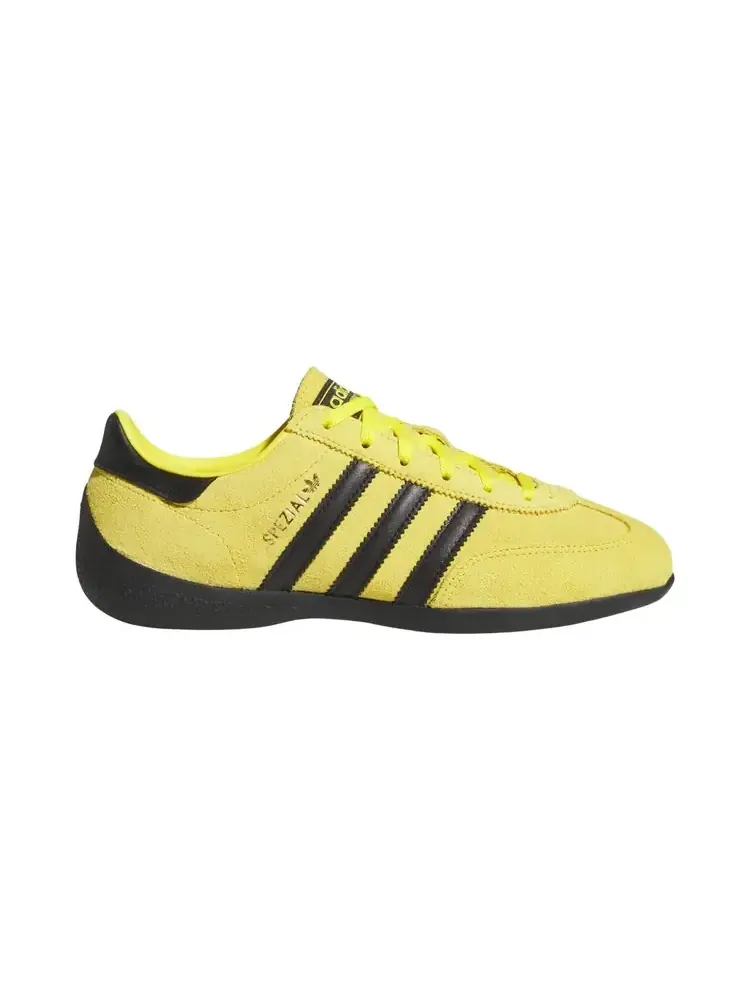 Женские гандбольные кроссовки Adidas Spezial Lo Pro 'Yellow Core Black' — изображение 1 из 1, желтый