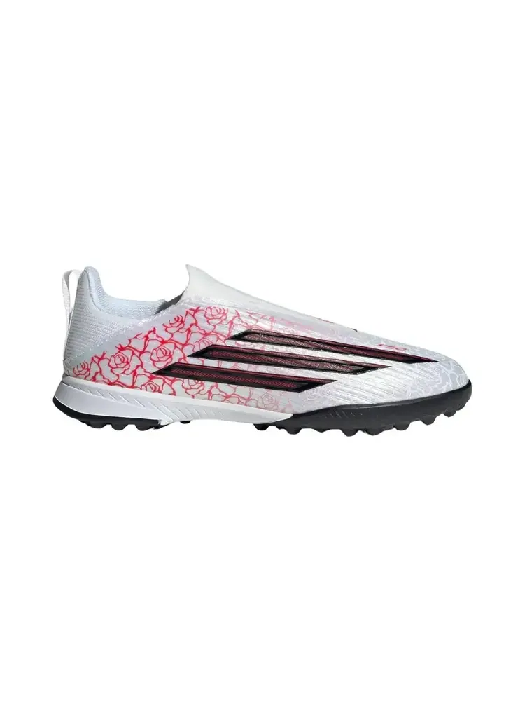 Adidas F50 League Laceless TF GS PS 'Cloud White Core Black Lucid Red' — изображение 1 из 1, белый