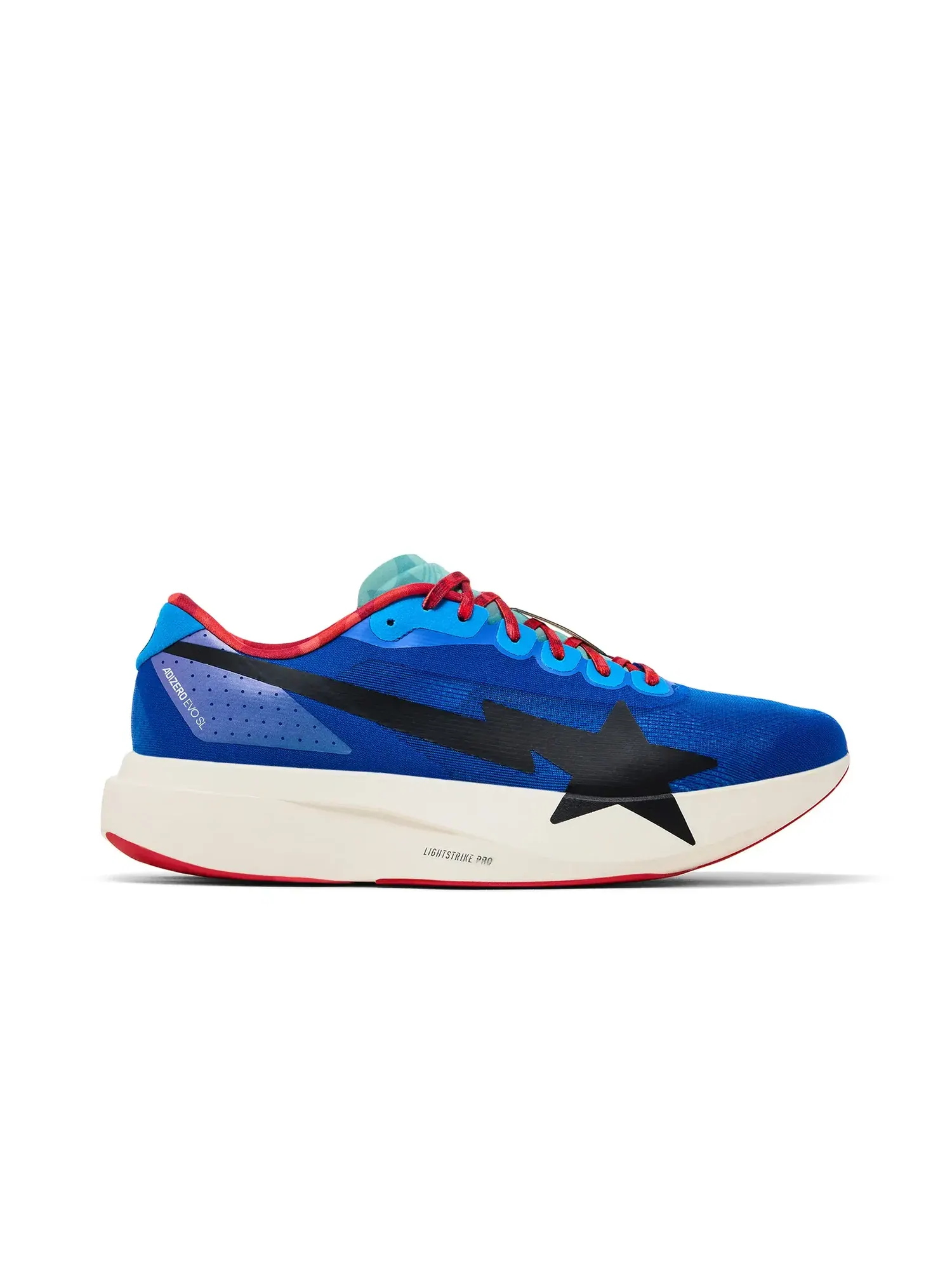 Кроссовки BAPE x Adidas Adizero Evo SL — изображение 1 из 9, синий/зеленый/мульти