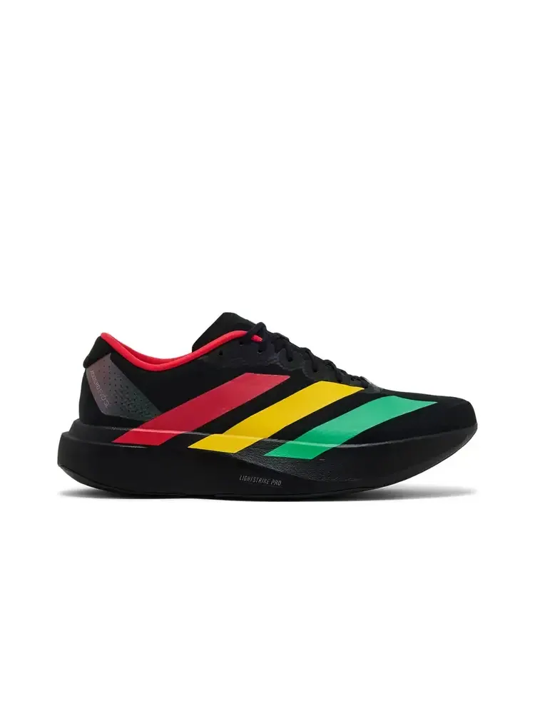 Кроссовки Bob Marley x Adidas Adizero Evo SL 'Black Red Yellow' — изображение 1 из 8, черный
