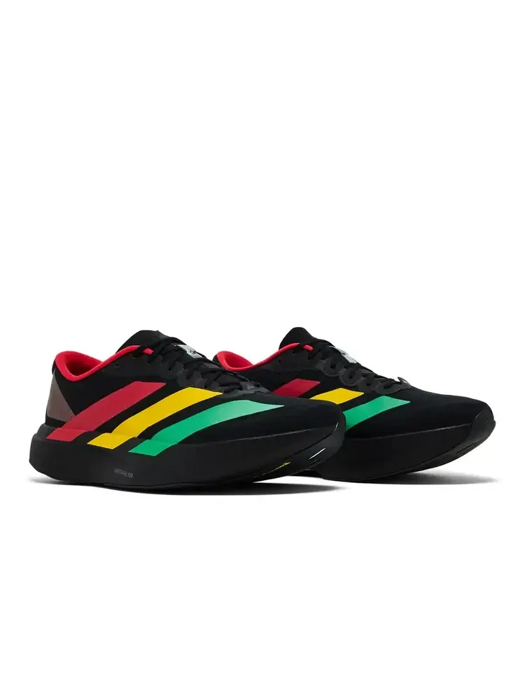 Кроссовки Bob Marley x Adidas Adizero Evo SL 'Black Red Yellow' — изображение 8 из 8, черный