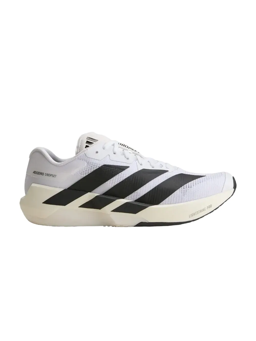 Кроссовки Adidas Adizero Dropset Pro — изображение 1 из 1, белый/черный/белый