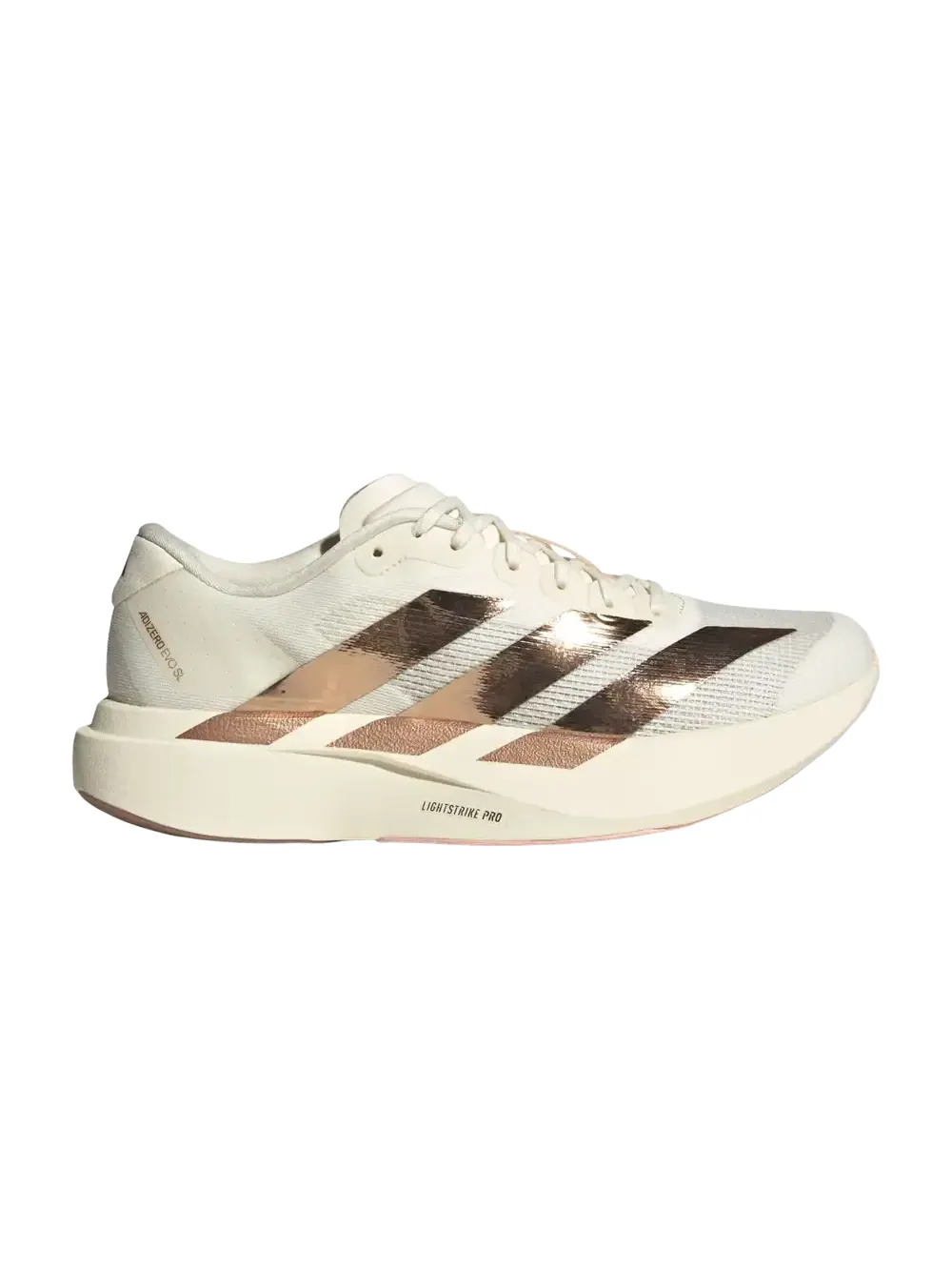 Кроссовки Adidas Wmns Adizero Evo SL — изображение 1 из 1, белый/металлик/розовый