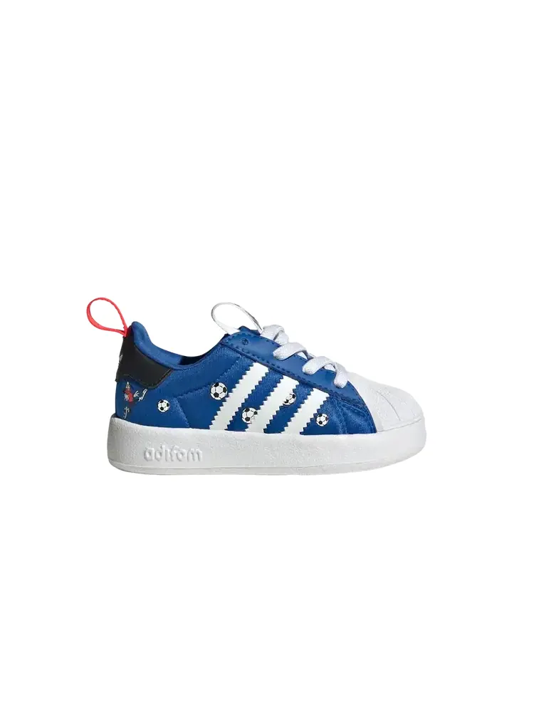 Детские кроссовки Disney x Adidas Adifom Superstar 360 'Blue Cloud White Lucid Red' — изображение 1 из 1, синий