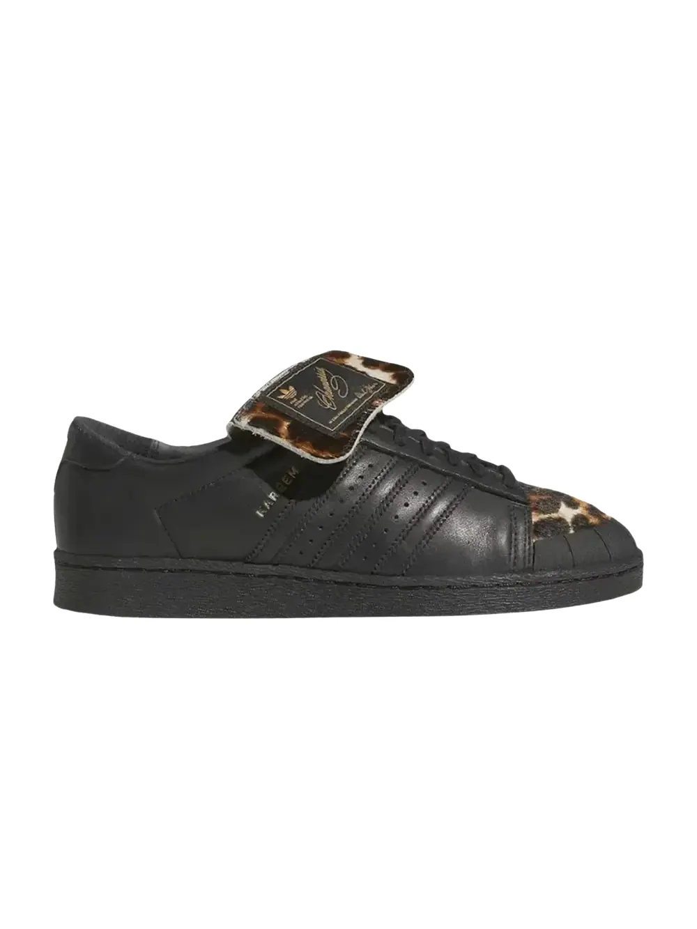 Кроссовки Willy Chavarria x Adidas Jabbar Low — изображение 1 из 1, черный/черный