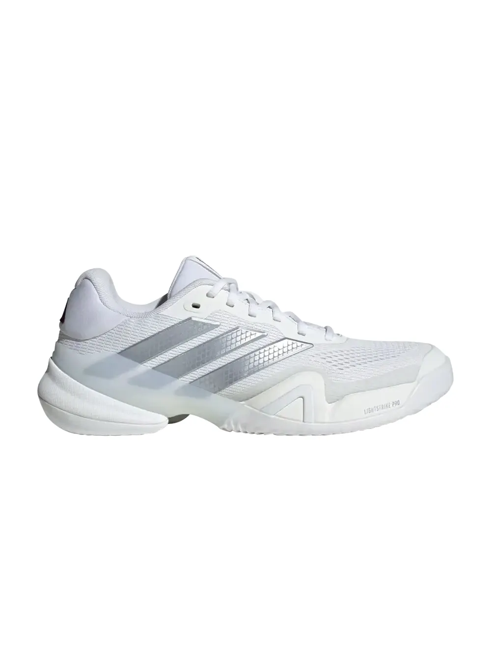 Кроссовки Adidas Barricade 14 — изображение 1 из 1, белый/серый металлик