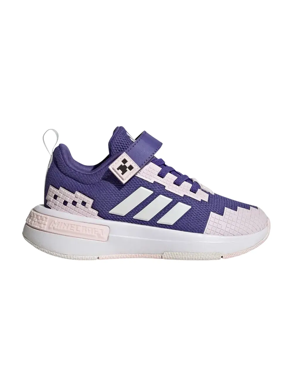 Кроссовки Adidas Pro Little Kid — изображение 1 из 1, фиолетовый/белый/розовый